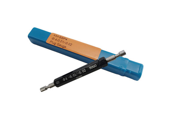 ø 4 -0.01/-0.02 Plain GO and NO GO Plug Gauges for Checking the Size and Accuracy of Holes and Bores