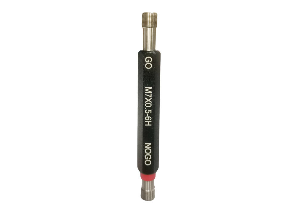 Precise Metric Ring And Plug Thread Gauges For Threaded Parts M7.0 With Pitch 0.5 For Thread Measurement And Inspection