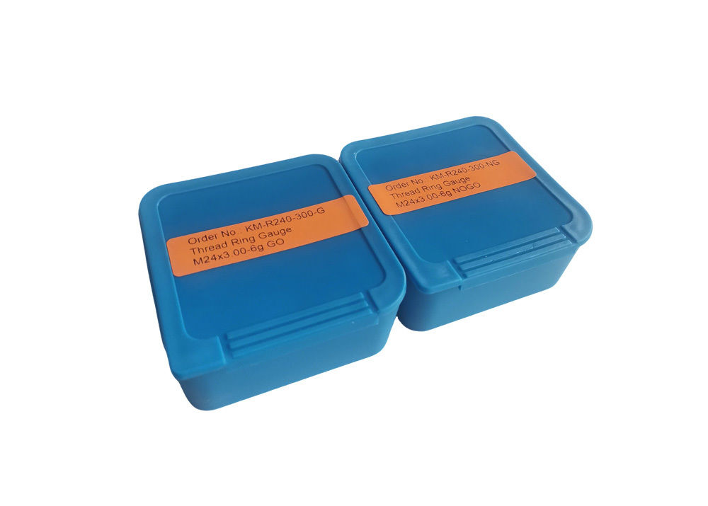 High Precision M24.0 GO NOGO Metric Thread Ring Gauge for Threaded Parts Equipment with Internal First Grade Thread Machining Center