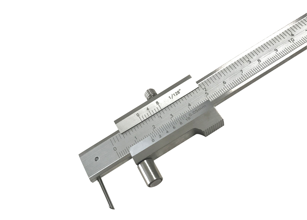 0-200mm Marking Vernier Caliper With Carbide Scriber Parallel Marking Gauge Ruler Measuring Instrument