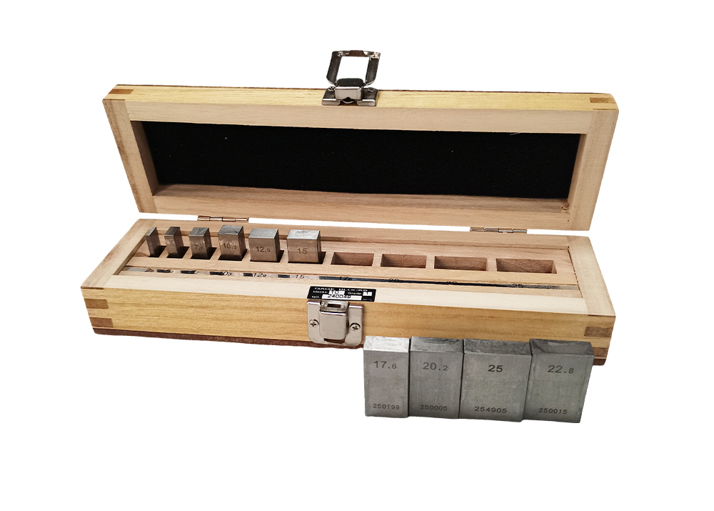 Rectangular Gauge Block Set 10Pcs Grade 1 For Laboratory Inspection And Calibration