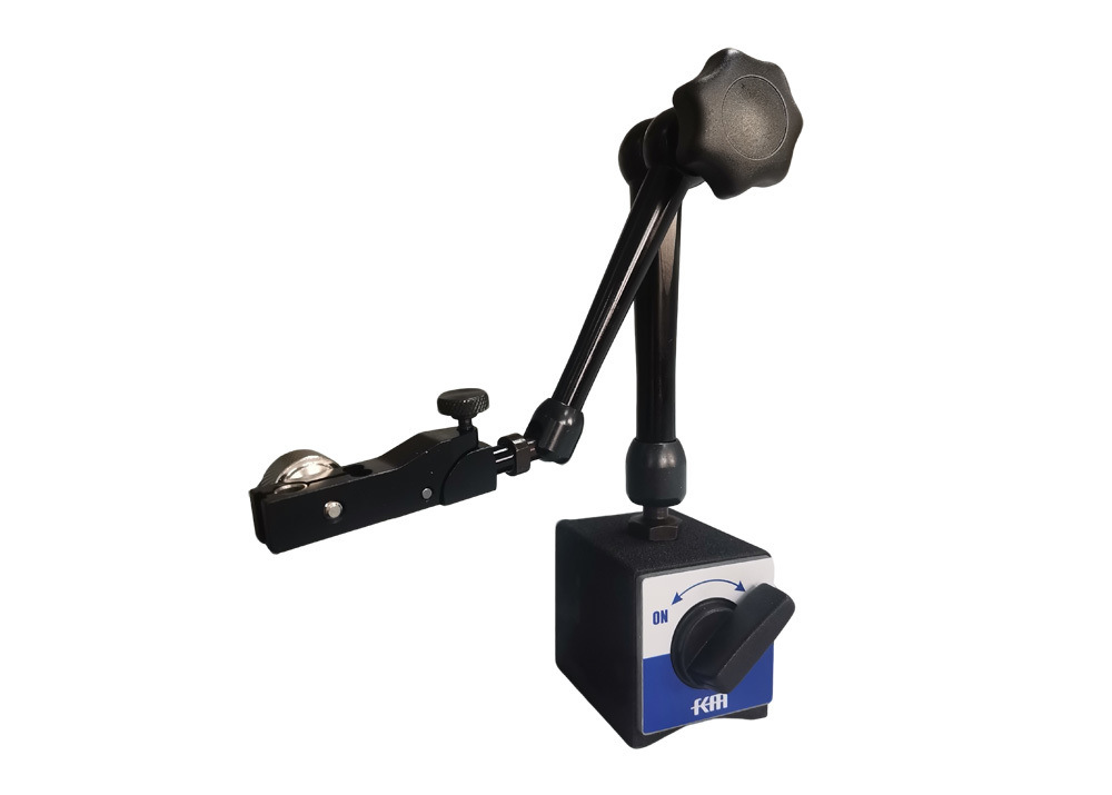 Universal Magnetic Base Stand with Fine Adjustment for Dial Indicators and Test Tools