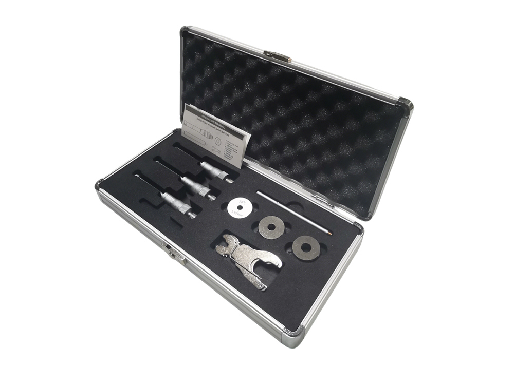 Three Point Internal Micrometer Set Includes Calibration Ring & Accessories