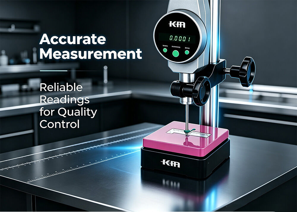 0-100mmx0.0001mm Ceramic Stand Digital Height Gauge with Built-in Bluetooth Wireless Data Output Function Precision Metrology Tool