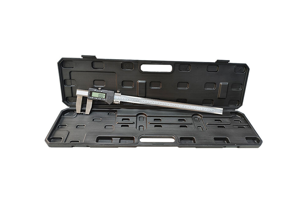 0-150mm/0-6'' Digital External Groove Caliper with Cylindrical Contact Point for Outside Diameter Groove Measurement
