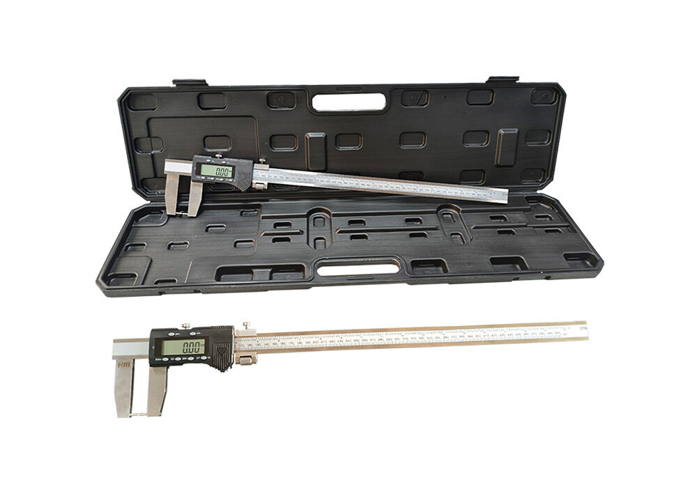 0-200mm/0-8" Cylindrical Head Outside Groove Digital Caliper for O-ring grooves Measurement