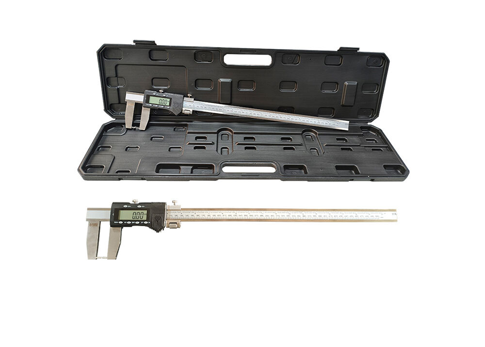 Cylindrical Tip 0-300mm/0-12" External Groove Electronic Caliper for Shaft & Groove Measuring