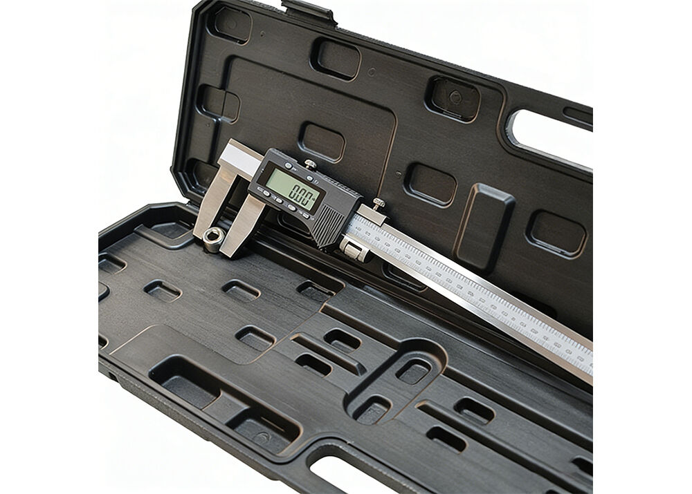 Cylindrical Tip 0-300mm/0-12" External Groove Electronic Caliper for Shaft & Groove Measuring
