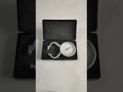 0-10 মিমি ব্যাপ্তি 0.05 মিমি গ্র্যাজুয়েশন ডায়াল স্ন্যাপ গেজ ক্যালিপার ম্যানুয়াল ডায়াল বেধ গেজ পরীক্ষক