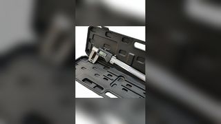 0-150mm/0-6'' বাইরের ব্যাসের Gr-এর জন্য নলাকার কন্টাক্ট পয়েন্ট সহ ডিজিটাল এক্সটার্নাল গ্রুভ ক্যালিপার