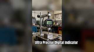 IP65 সুরক্ষা ডিগ্রী উচ্চ নির্ভুলতা 0-12.7mm/0-0.5" 0.0005" রেসো সহ ইলেকট্রনিক ডিজিটাল ইন্ডিকেটর
