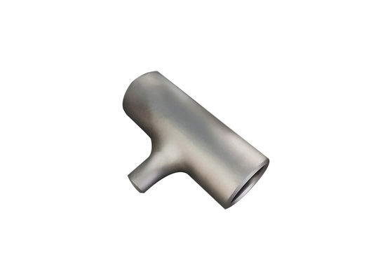 উচ্চ-গুণমান সম্পন্ন ASTM B 16.9 Gr2 DN40×DN40×3mm বাট ওয়েল্ডেড টাইটানিয়াম টিউব হ্রাসকারী টি শিল্প ব্যবহারের জন্য
