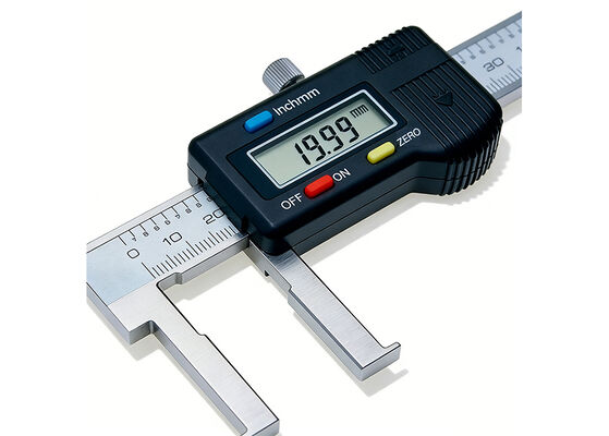 Flat Tip 22-150mm0.86-6" Digital Internal Groove Caliper for Narrow & Deep Internal Grooves